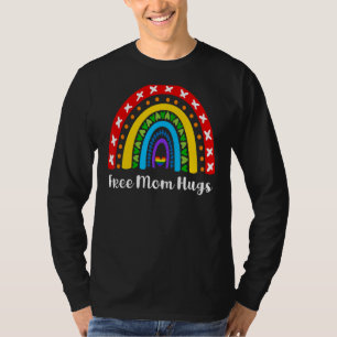 Lgbt Rainbow Heart Free Mum Hugs T-Shirt