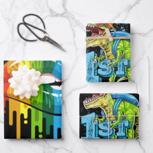 LGBT Rainbow Lip Gay Pride Wrapping Paper Sheet