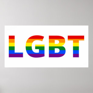 Lgbt Rainbow Poster