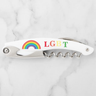 LGBT Rainbow Pride Corkscrew
