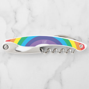 LGBT Rainbow Pride Corkscrew
