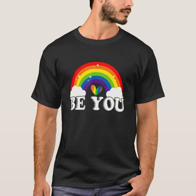 Lgbt Rainbow Pride Gay Month Be Lgbt You Pride All T-Shirt (Front)