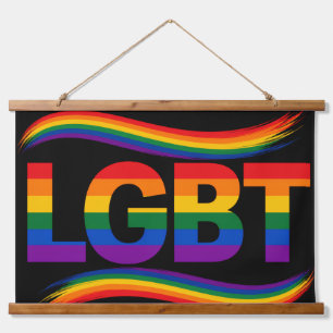 LGBT Rainbow Pride Hanging Tapestry