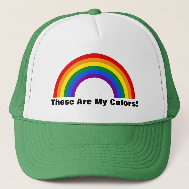 LGBT rainbow pride Hat (Front)