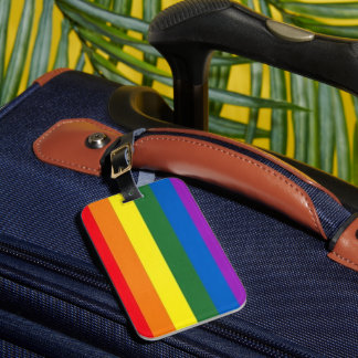 LGBT Rainbow Pride Luggage Tag