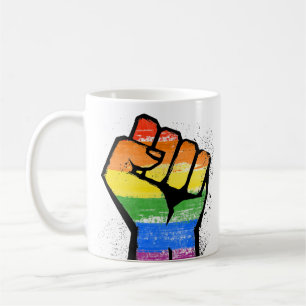 LGBT Resistance Fist Coffee Mug