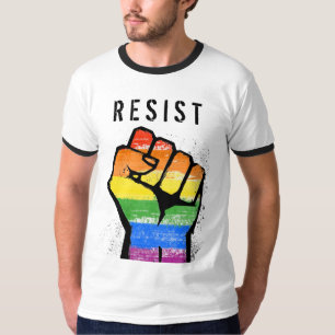 LGBT Resistance Fist T-Shirt