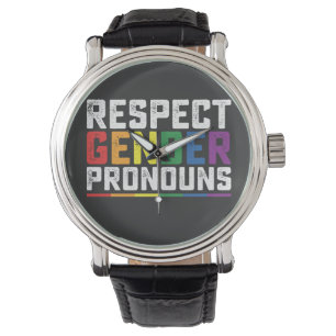 LGBT Respect Gender Pronouns Gay Lesbian Trans Watch