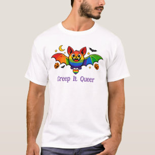 🎃🌈LGBT Spooky & Fabulous   T-Shirt