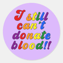 LGBT still can't donate blood