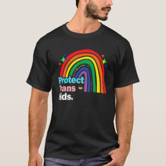 Lgbt Support Protect Trans Kid Pride Lgbt Rainbow T-Shirt