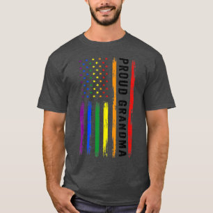 LGBT Support Proud Grandma LGBT Flag Grandma LGBT T-Shirt