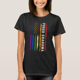 Lgbt Support Proud Grandma Lgbt Flag Grandma Lgbt T-Shirt