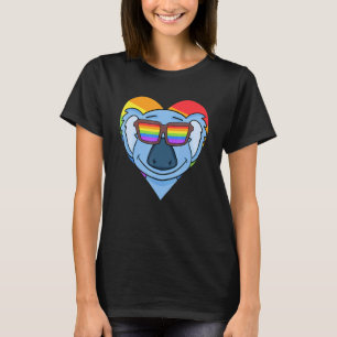 Lgbt Supporter Koala Bear Rainbow Gay Pride Lgbt H T-Shirt