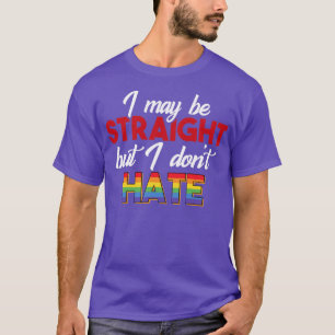 LGBT Supporter No Hate T-Shirt
