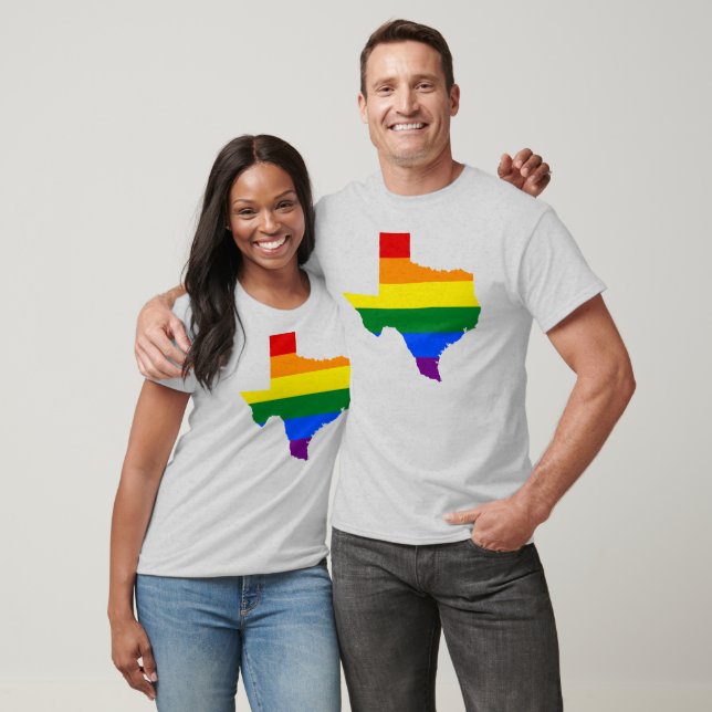 LGBT Texas, US state flag map Tank Top (Unisex)