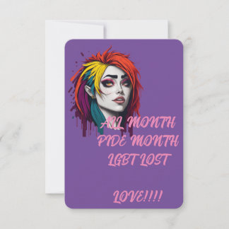 LGBT THANK YOU CARD