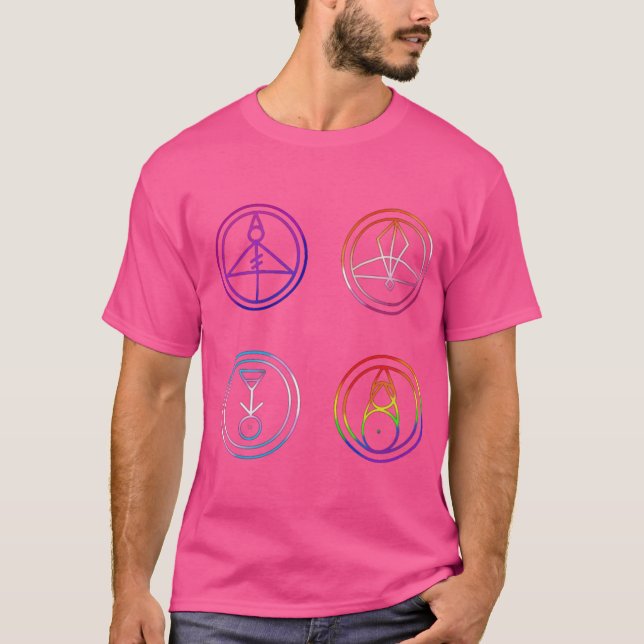 LGBT theme Owl House Glyphs boy T-Shirt (Front)