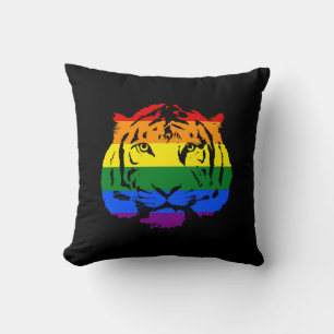 LGBT Tiger Cushion