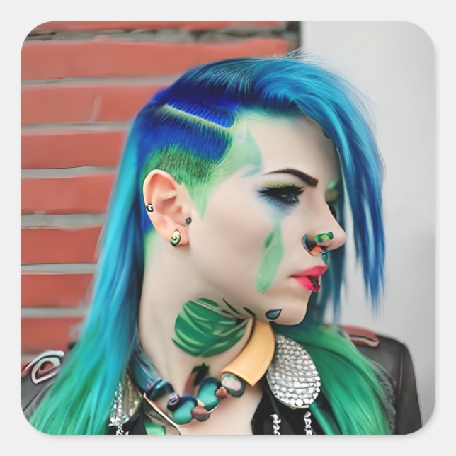 LGBT Trans Man  Square Sticker (Front)