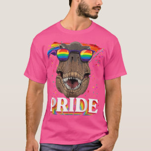 LGBT TRe Sunglasses Gay Pride LGBTQ Rainbow Flag T-Shirt