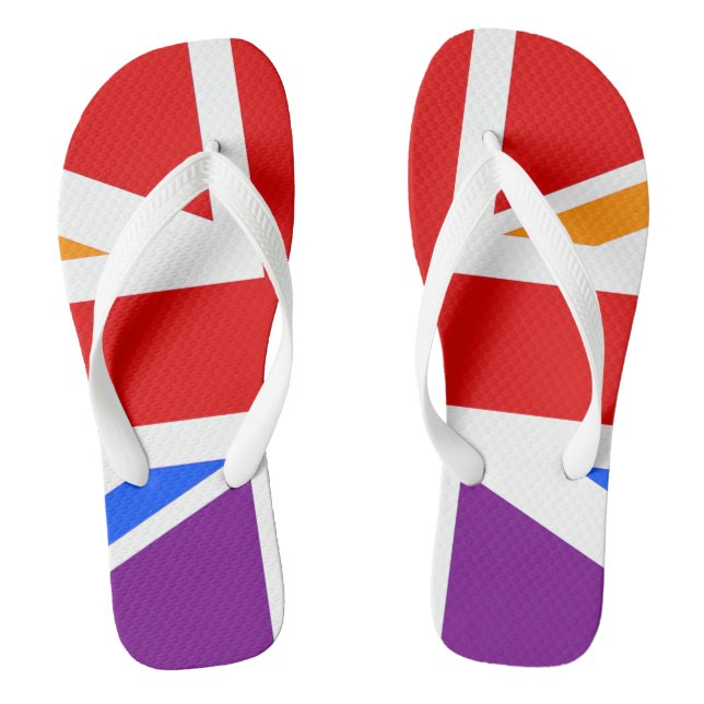 LGBT UK FLIP FLOPS (Footbed)