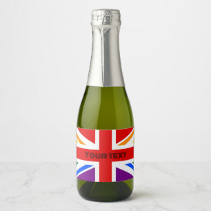 LGBT UK SPARKLING WINE LABEL