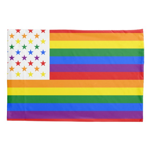 LGBT USA PILLOWCASE (Back)