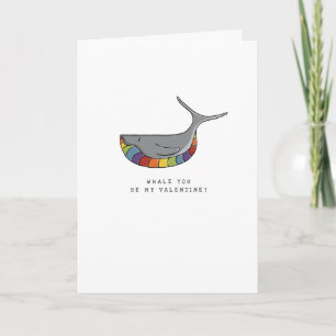 LGBT   Valentines   Whale   Pride   Holiday Card