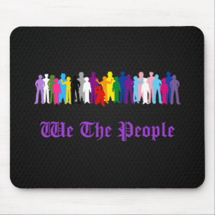 LGBT We The People design Mouse Mat