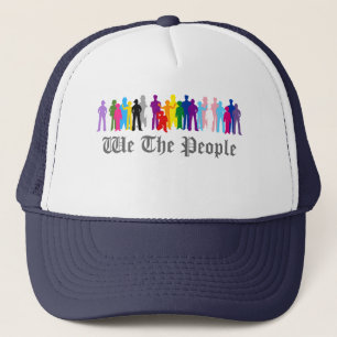 LGBT We The People design Trucker Hat