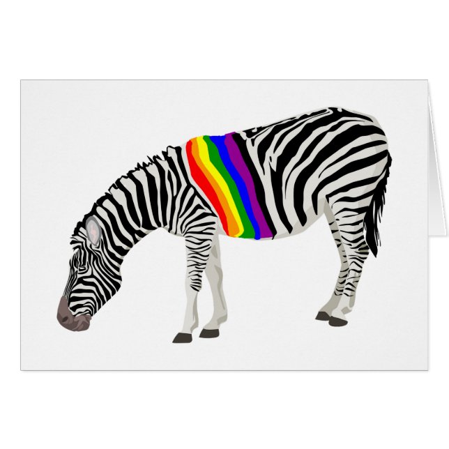LGBT Zebra (Front Horizontal)