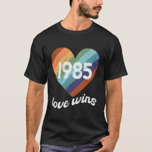Lgbti Support 1985 Love Wins T-Shirt