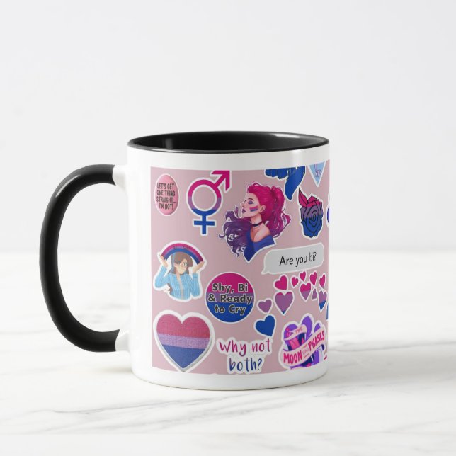 LGBTQ+ Affirmation Mug (Left)