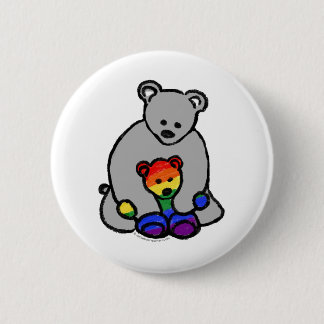 LGBTQ+ Ally 6 Cm Round Badge