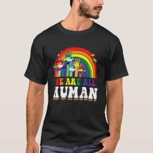 Lgbtq Ally Equality Bi Gay Pride Human Bisexual Tr T-Shirt
