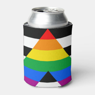 LGBTQ+ Ally Flag Can Cooler