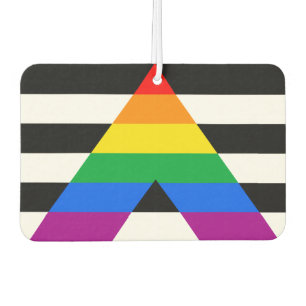 LGBTQ+ Ally Flag Car Air Freshener