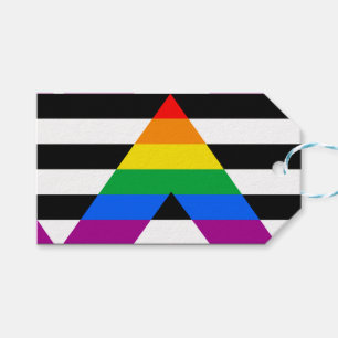 LGBTQ+ Ally Flag Gift Tags
