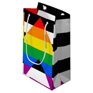 LGBTQ+ Ally Flag Small Gift Bag