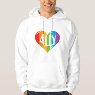 Lgbtq Ally For Gay Pride Men Women Children Hoodie