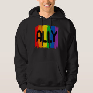 Lgbtq Ally  Lgbt Lesbian Gay Bisexual Pride Month Hoodie