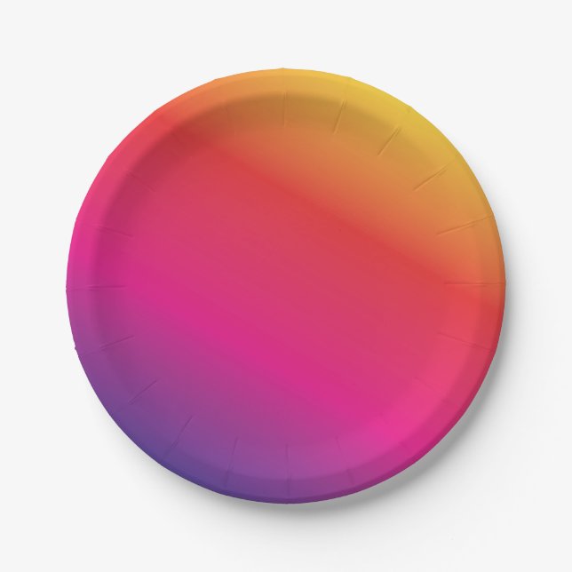 LGBTQ Amazing Fab Fun Paper Plate (Front)