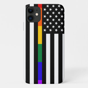 LGBTQ American Flag iPhone 11 Case