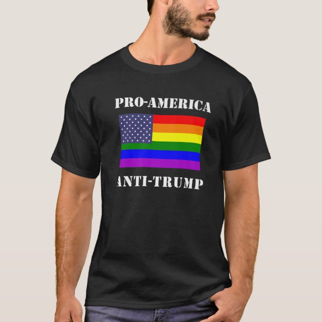 LGBTQ Anti Trump T-Shirt (Front)