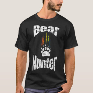 LGBTQ Bear Hunter Rainbow Gay Pride T T-Shirt