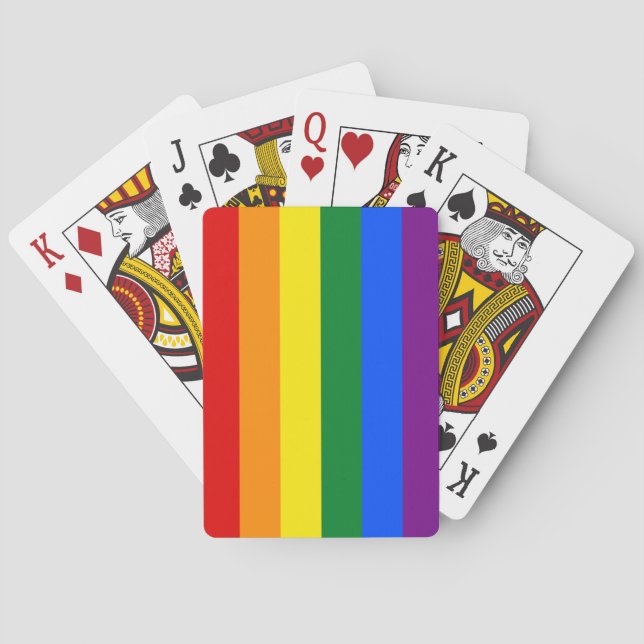 lgbtq Bicycle® Poker Playing Cards (Back)
