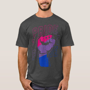 LGBTQ Bisexual Gay Pride Month Queer Pride Fist LG T-Shirt
