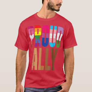 LGBTQ Black Pride Proud Ally Lesbian Gay Bi Trans T-Shirt