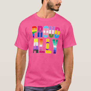 Lgbtq Black Pride Proud Ally Lesbian Gay Bi Trans T-Shirt